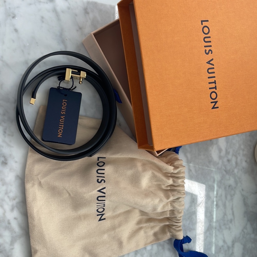 Louis Vuitton black belt 20mm - Picture 4 of 5